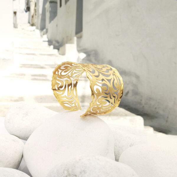 Gold  pattern 18K bracellet Bracelets Bracelets