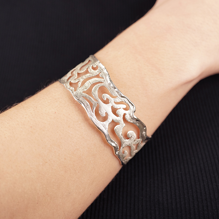 Sterling silver bracelet inspired from Mykonos Bracelets Bracelets